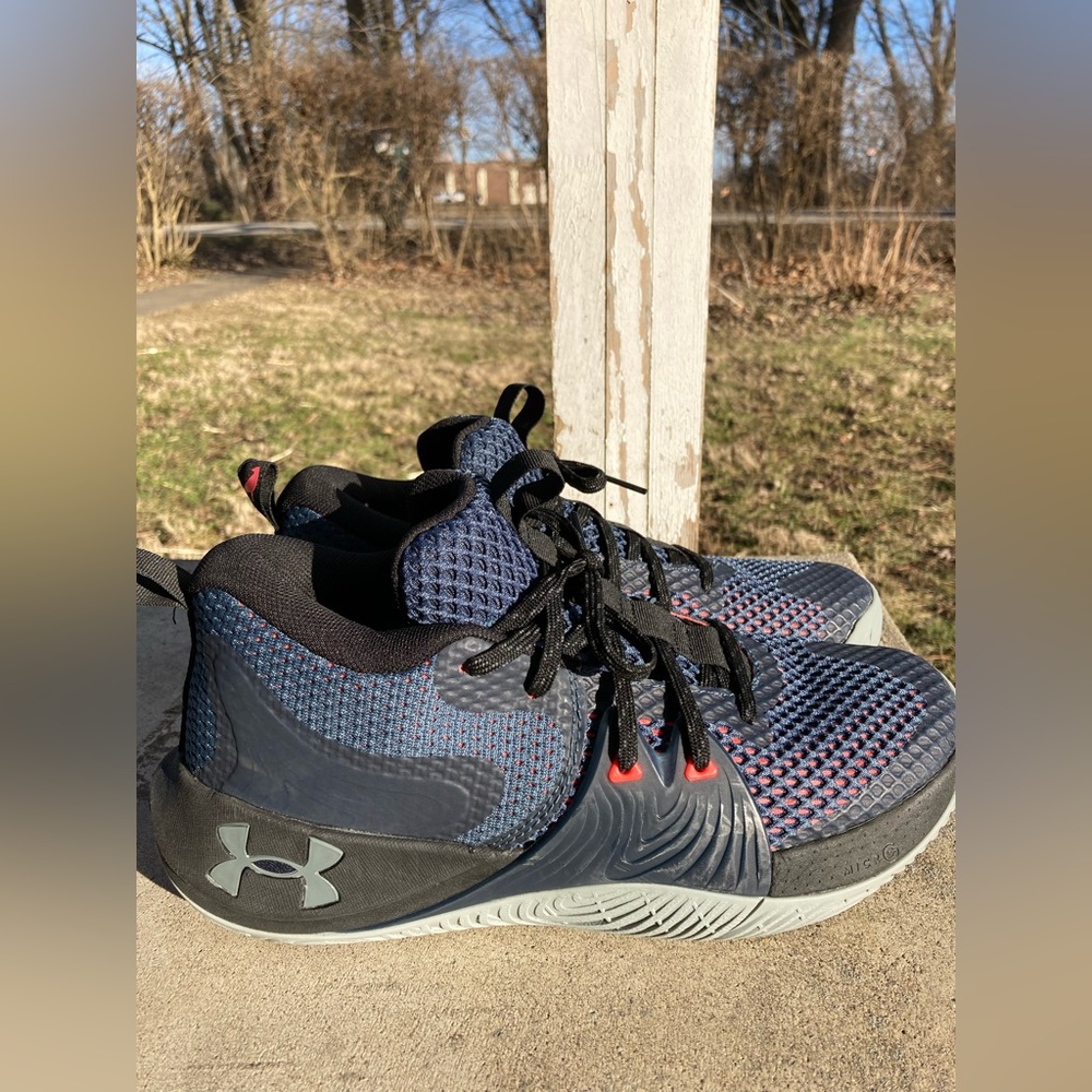 Navy Under Armor shoes